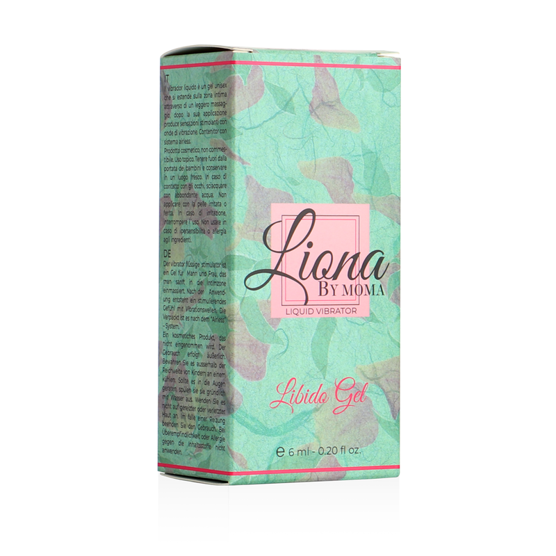 LIONA BY MOMA - LIQUID VIBRATOR LIBIDO GEL 6 ML - 4