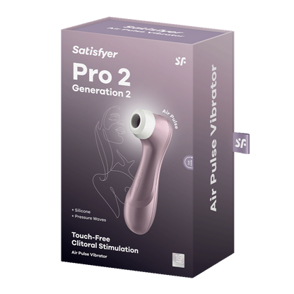 SATISFYER - PRO 2 AIR PULSE STIMULATOR BLUE - 1