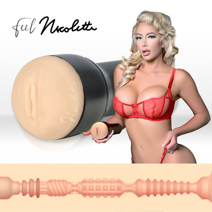 KIIROO - KEON + FEEL NICOLETTE SHEA STROKER + QUALITY AQUA LUBRICANT 50 ML 