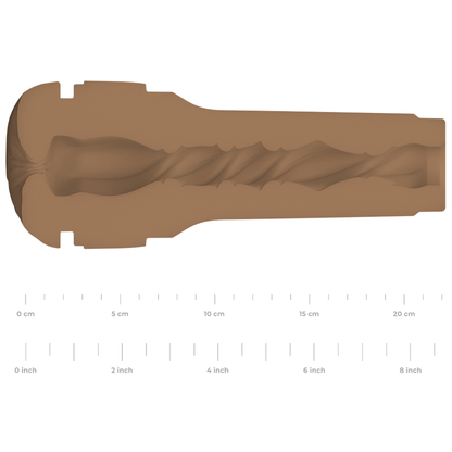 KIIROO - FEEL STROKER GENERIC ASS MASTURBATOR - MEDIUM BROWN 