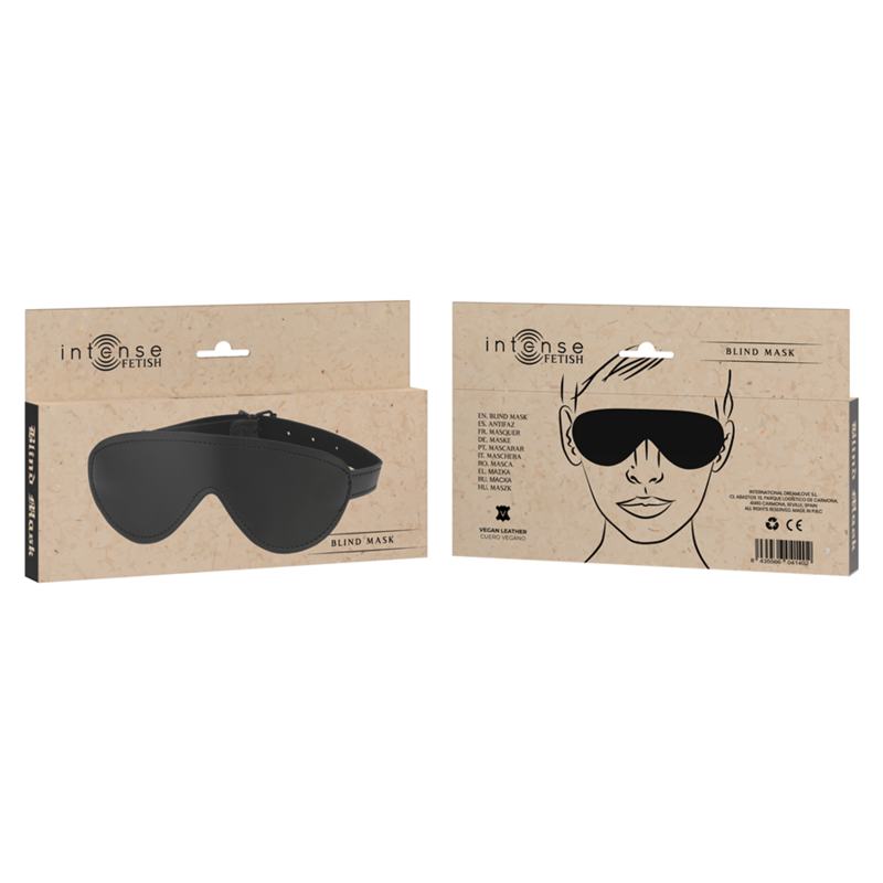 INTENSE - FETISH VEGAN BLIND MASK - 2