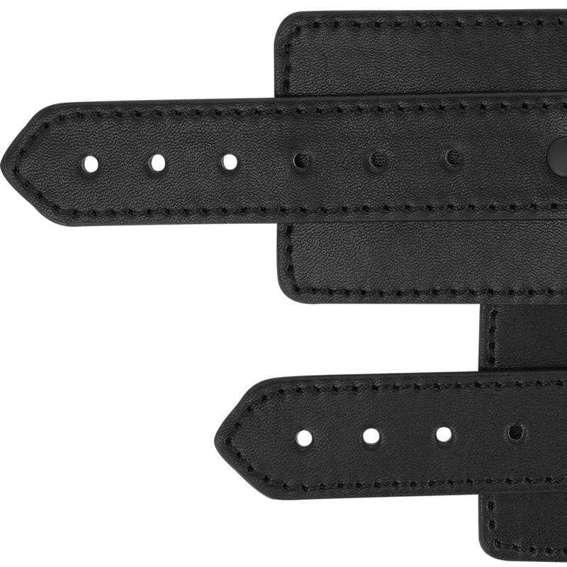 INTENSE - FETISH VEGAN LEATHER HANDCUFFS - 2