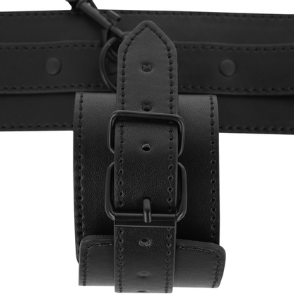 INTENSE - FETISH VEGAN LEATHER ANKLE CUFFS - 1