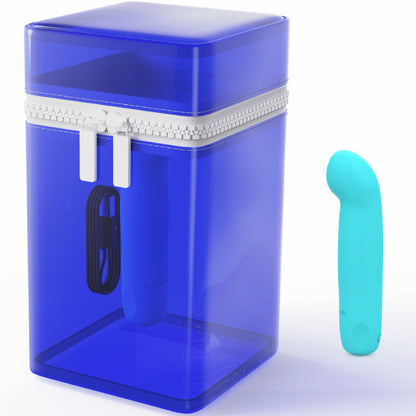 B SWISH - BCUTE CURVE INFINITE CLASSIC LIMITED EDITION BLUE SILICONE RECHARGEABLE VIBRATOR - 6