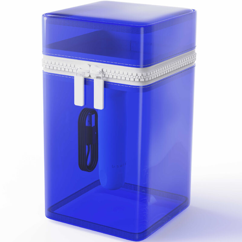 B SWISH - BCUTE CURVE INFINITE CLASSIC LIMITED EDITION BLUE SILICONE RECHARGEABLE VIBRATOR - 7