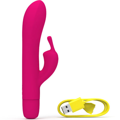 B SWISH - BWILD BUNNY INFINITE CLASSIC RECHARGEABLE VIBRATOR PINK SILICONE - 5