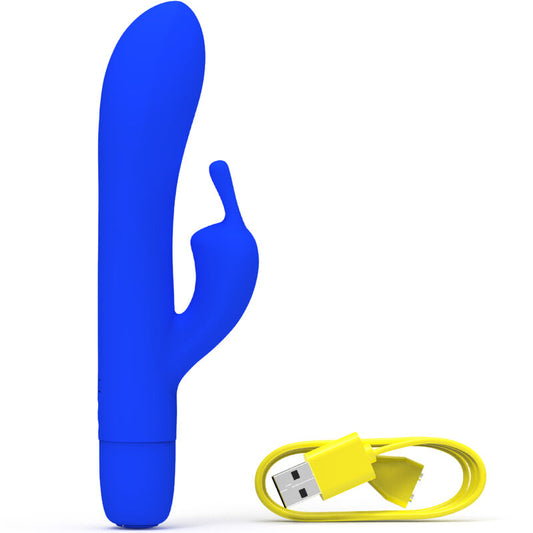 B SWISH - BWILD BUNNY INFINITE CLASSIC RECHARGEABLE VIBRATOR BLUE SILICONE - 1
