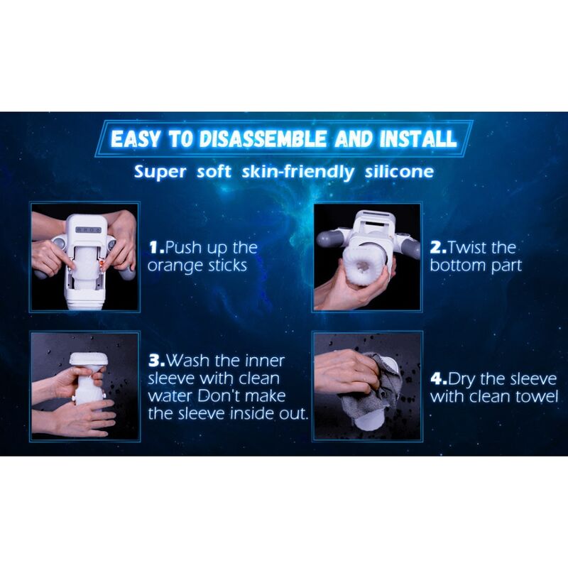 GAME CUP - THROTTLE VIBRATION MASTURBATOR WITH HEATING FUNCTION AND MOBILE STAND - BLACK