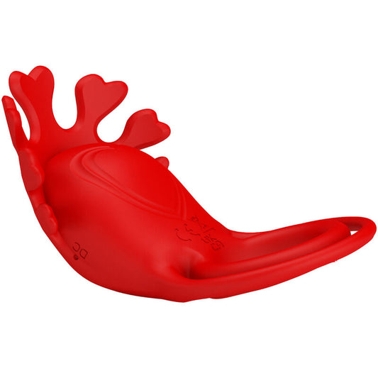 PRETTY LOVE - RUBEN VIBRATOR RING 7 VIBRATIONS SILICONE RED - 1