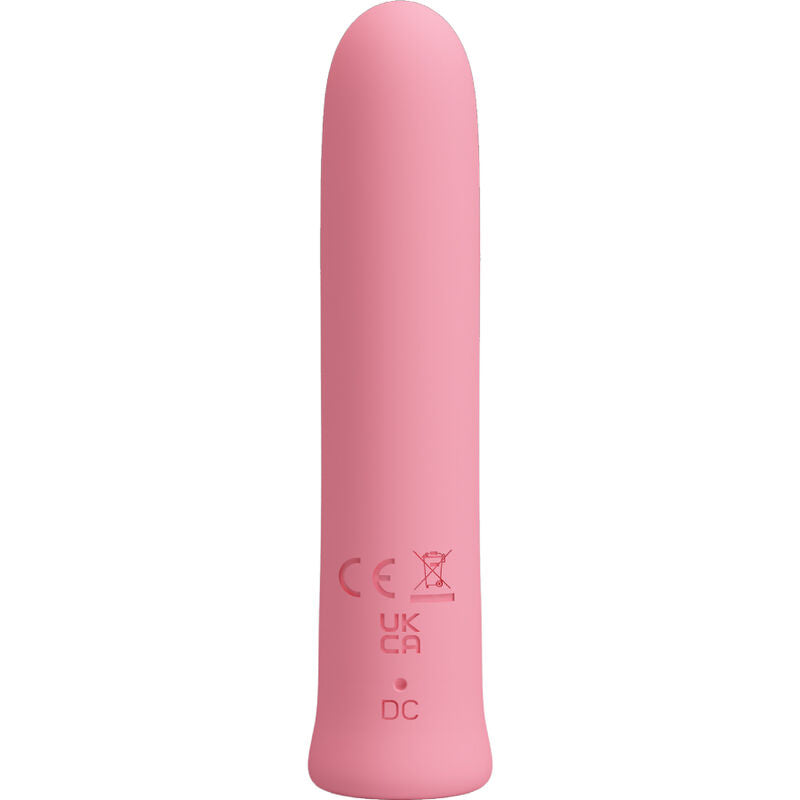 PRETTY LOVE - CURTIS MINI SUPER POWER VIBRATOR 12 PINK SILICONE VIBRATIONS - 3