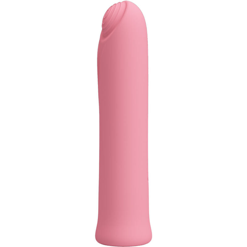 PRETTY LOVE - CURTIS MINI SUPER POWER VIBRATOR 12 PINK SILICONE VIBRATIONS - 5