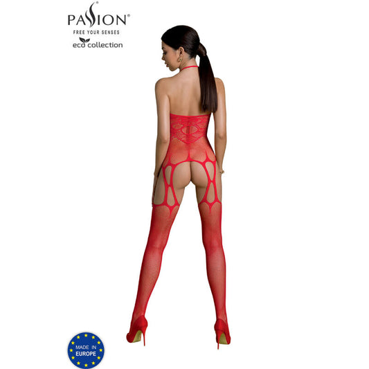 PASSION - ECO COLLECTION BODYSTOCKING ECO BS002 WHITE - 1