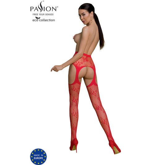 PASSION - ECO COLLECTION BODYSTOCKING ECO S001 BLACK - 1
