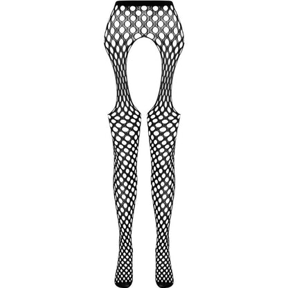 PASSION - ECO COLLECTION BODYSTOCKING ECO S003 BLACK - WHITE - 12