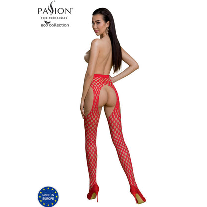 PASSION - ECO COLLECTION BODYSTOCKING ECO S003 BLACK - 1