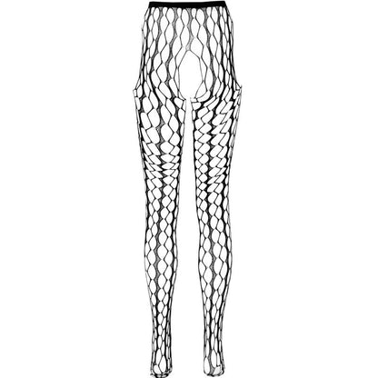 PASSION - ECO COLLECTION BODYSTOCKING ECO S007 BLACK - RED - 8