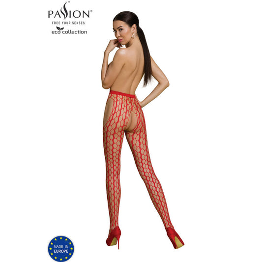 PASSION - ECO COLLECTION BODYSTOCKING ECO S007 BLACK - 1