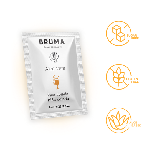 BRUMA - 6 ML DESLIZING GEL WITH ALOE VERA PIÑA COLADA TASTE