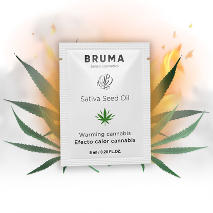 BRUMA - 6 ML DESLIZING GEL WITH ACEITE DE SEMILLA EFFECT HEAT TASTE CANNABIS