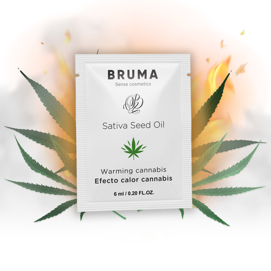 BRUMA - 6 ML DESLIZING GEL WITH ACEITE DE SEMILLA EFFECT HEAT TASTE CANNABIS
