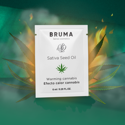 BRUMA - 6 ML DESLIZING GEL WITH ACEITE DE SEMILLA EFFECT HEAT TASTE CANNABIS