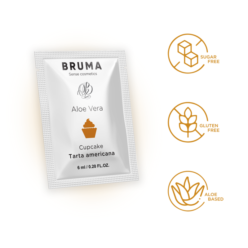 BRUMA - 6 ML DESLIZING GEL WITH ALOE VERA AMERICAN TART TASTE