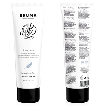 BRUMA - DESLIZING GEL WITH ALOE VERA CONFORT NATURAL 100 ML