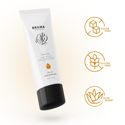 BRUMA - DESLIZING GEL WITH ALOE VERA AMERICAN TART FLAVOR 100 ML