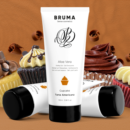 BRUMA - DESLIZING GEL WITH ALOE VERA AMERICAN TART FLAVOR 100 ML