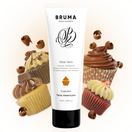 BRUMA - DESLIZING GEL WITH ALOE VERA AMERICAN TART FLAVOR 100 ML
