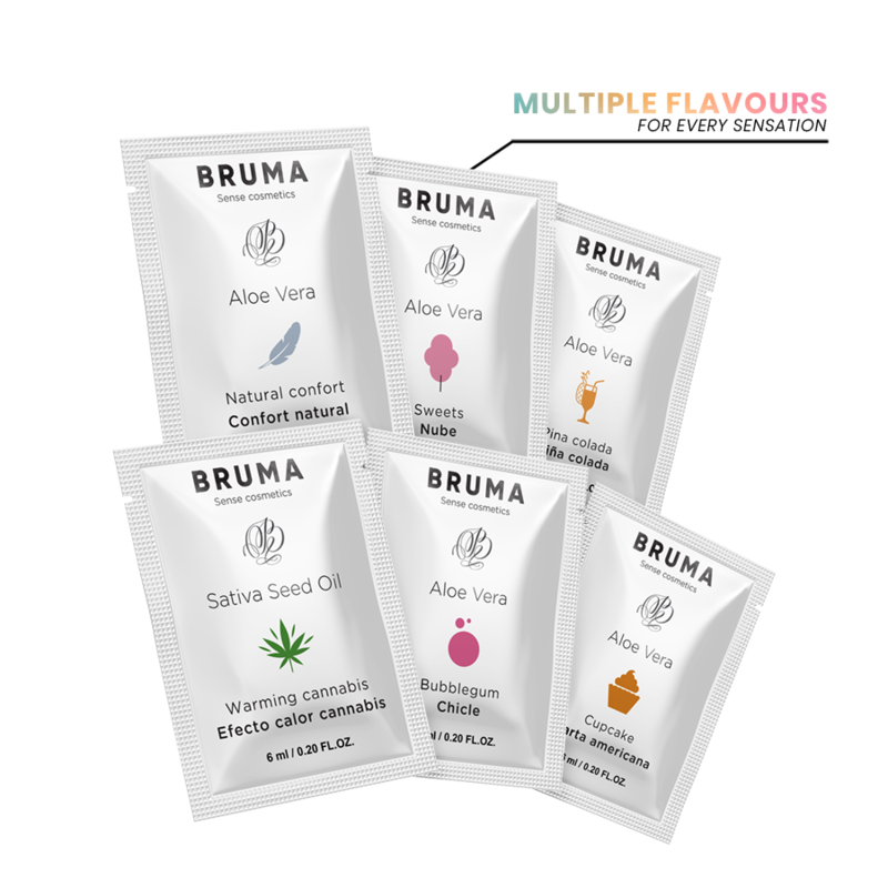 BRUMA - 6 ML DESLIZING GEL WITH ALOE VERA AMERICAN TART TASTE