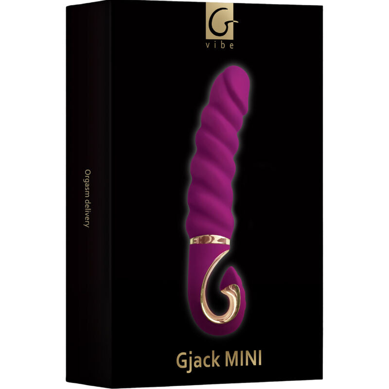 G-VIBE - GJACK MINI PURPLE SILICONE VIBRATOR - 3