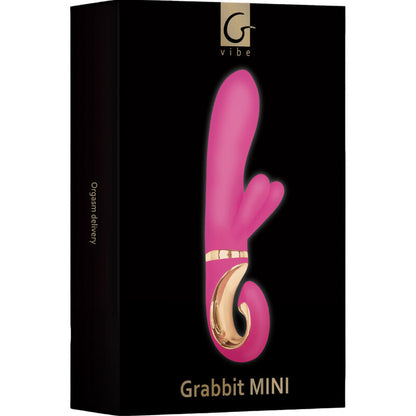 G-VIBE - GRABBIT MINI PINK SILICONE VIBRATOR - 2