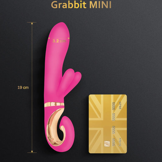 G-VIBE - GRABBIT MINI PINK SILICONE VIBRATOR - 1