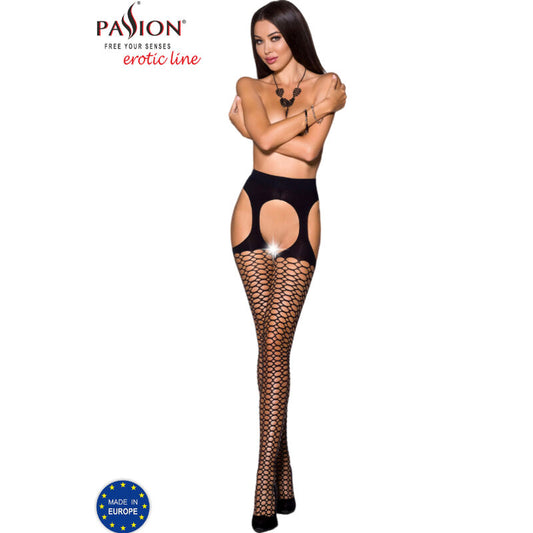 PASSION - TIOPEN 004 BLACK TIGHTS 1/2 40 DEN - 1/2 - 1