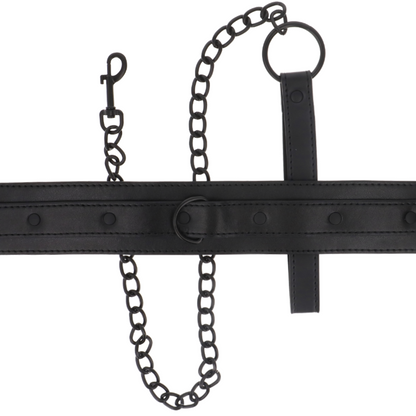 INTENSE - FETISH VEGAN LEATHER COLLAR - 6