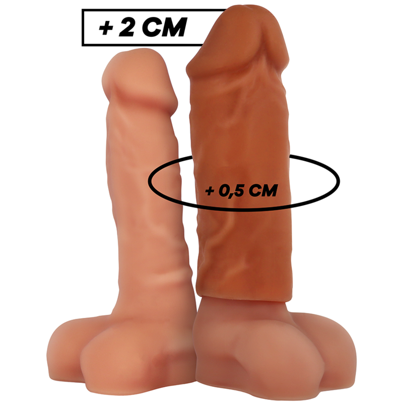 VIRILXL - LIQUID SILICONE V3 BROWN PENIS EXTENSION - 9