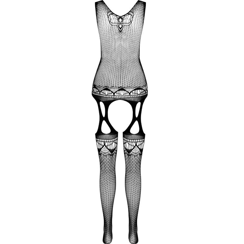 PASSION - BS099 WHITE BODYSTOCKING ONE SIZE - 5