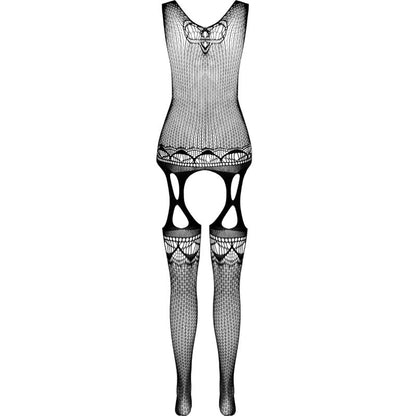 PASSION - BS099 WHITE BODYSTOCKING ONE SIZE - 5