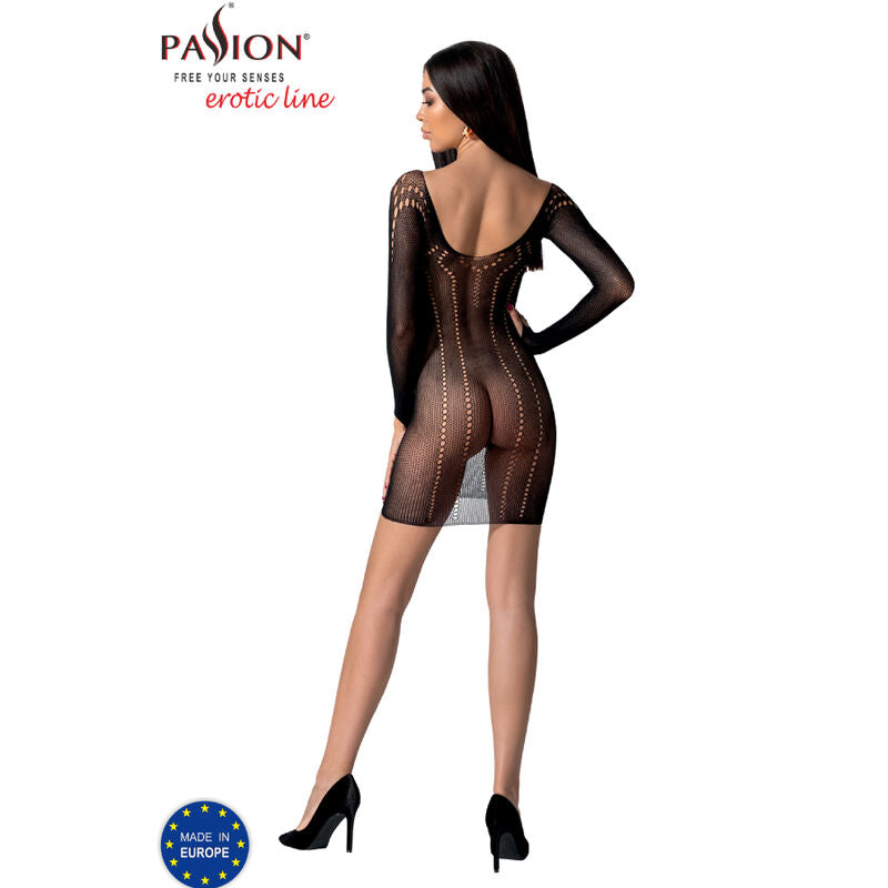 PASSION - BS101 WHITE BODYSTOCKING ONE SIZE - 1