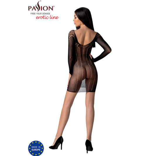 PASSION - BS101 WHITE BODYSTOCKING ONE SIZE - 1