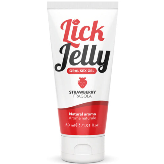 INTIMATELINE - LICK JELLY STRAWBERRY LUBRICANT 50 ML - 1