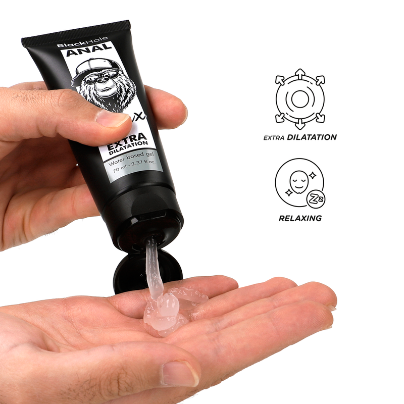 BLACK HOLE - WATER-BASED ANAL DILATION GEL 70 ML - 6