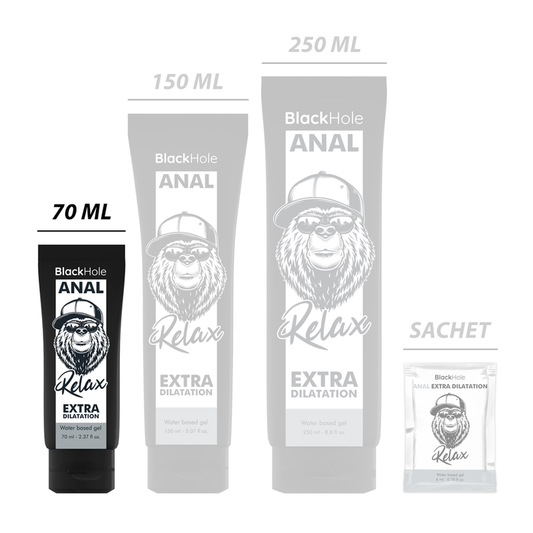 BLACK HOLE - WATER-BASED ANAL DILATION GEL 70 ML - 1