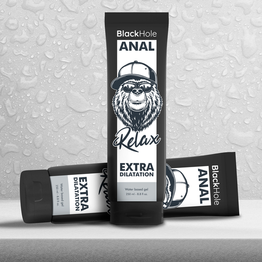 BLACK HOLE - WATER BASE GEL ANAL DILATION 250 ML - 1