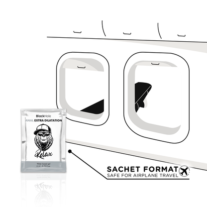 BLACK HOLE - EXTRA DILATION WATER-BASED GEL 6 ML SINGLE DOSE