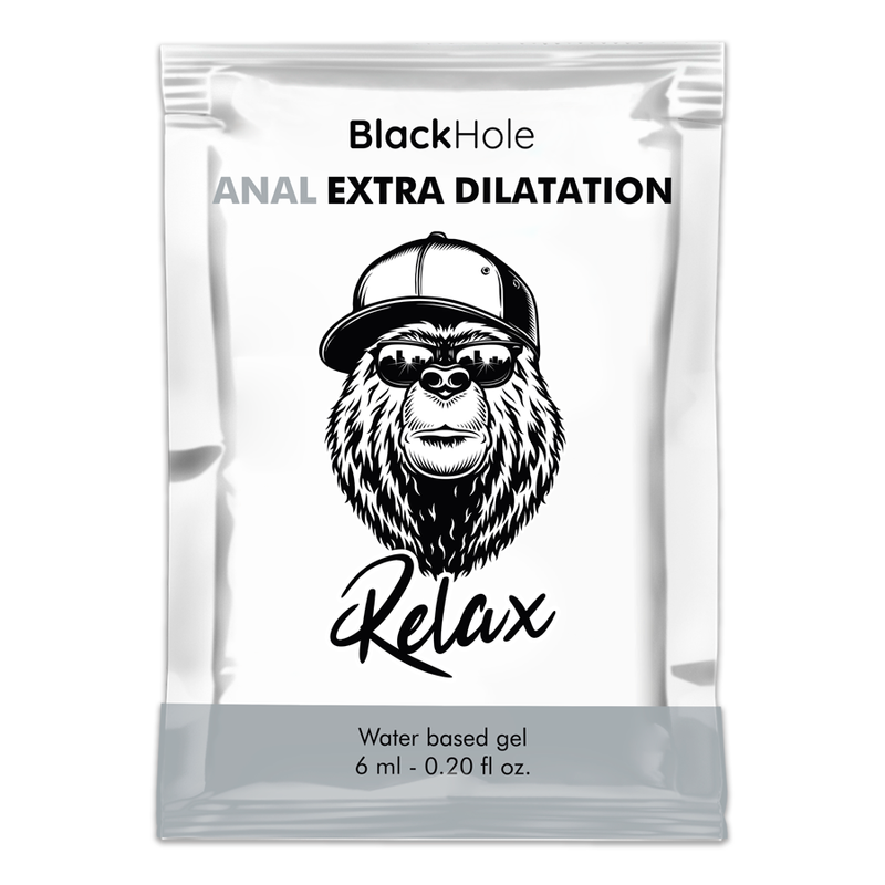 BLACK HOLE - WATER BASED GEL EXTRA DILATATION 6 ML SINGLE DOSE - 7
