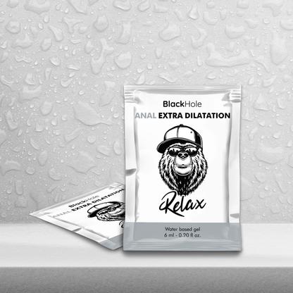 BLACK HOLE - EXTRA DILATION WATER-BASED GEL 6 ML SINGLE DOSE