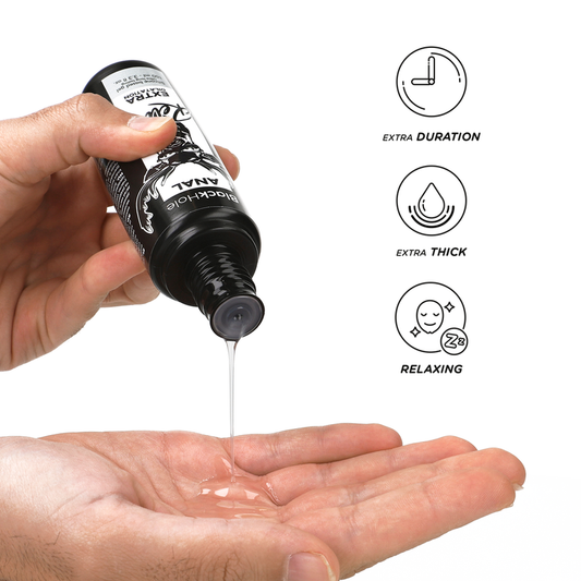 BLACK HOLE - GEL SILICONE BASE ANAL DILATION 100 ML - 1