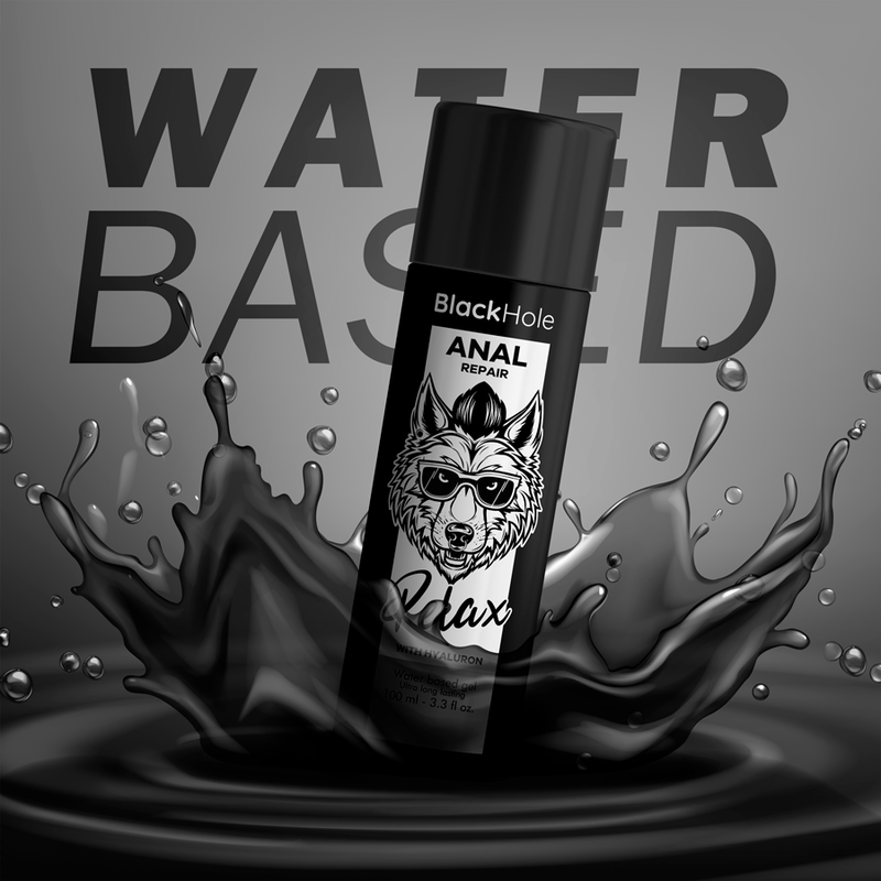 BLACK HOLE - ANAL REPAIR WATER BASED RELAX WITH HYALURON 100 ML - 4